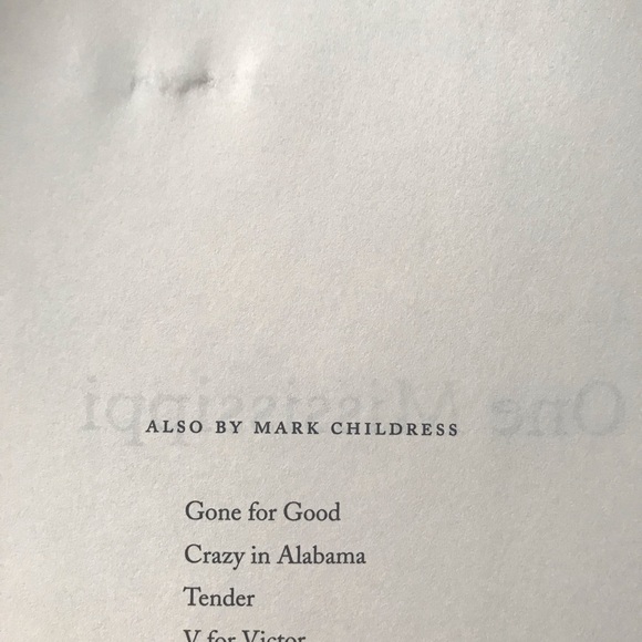 One Mississippi by Mark Childress Hardcover 1st ED - Picture 16 of 16